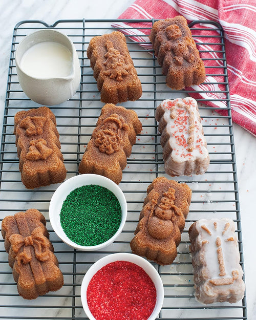 Nordic Ware Holiday Mini Loaf Pan