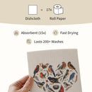 Halloween Swedish Dishcloth | Reusable Paper Towels
