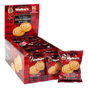 Walkers Shortbread Rounds  Snack Pack