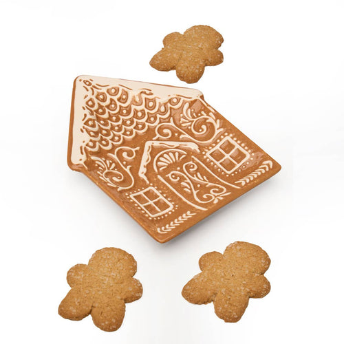 Gingerbread House Plate