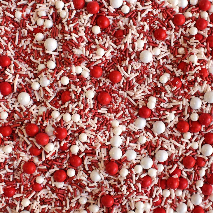 Red & White Sprinkle Mix