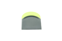 Fox Run 3-In-1 Bowl Scraper, Cutter, Green