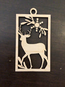 Die Cut Wood Ornaments