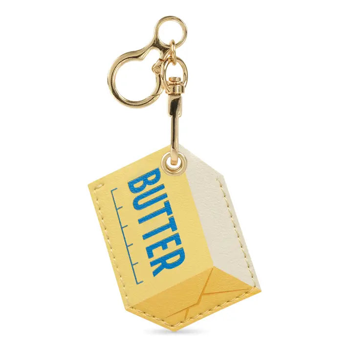 Butter - Little Charmer Bag Charm, Airtag & Quarter Holder