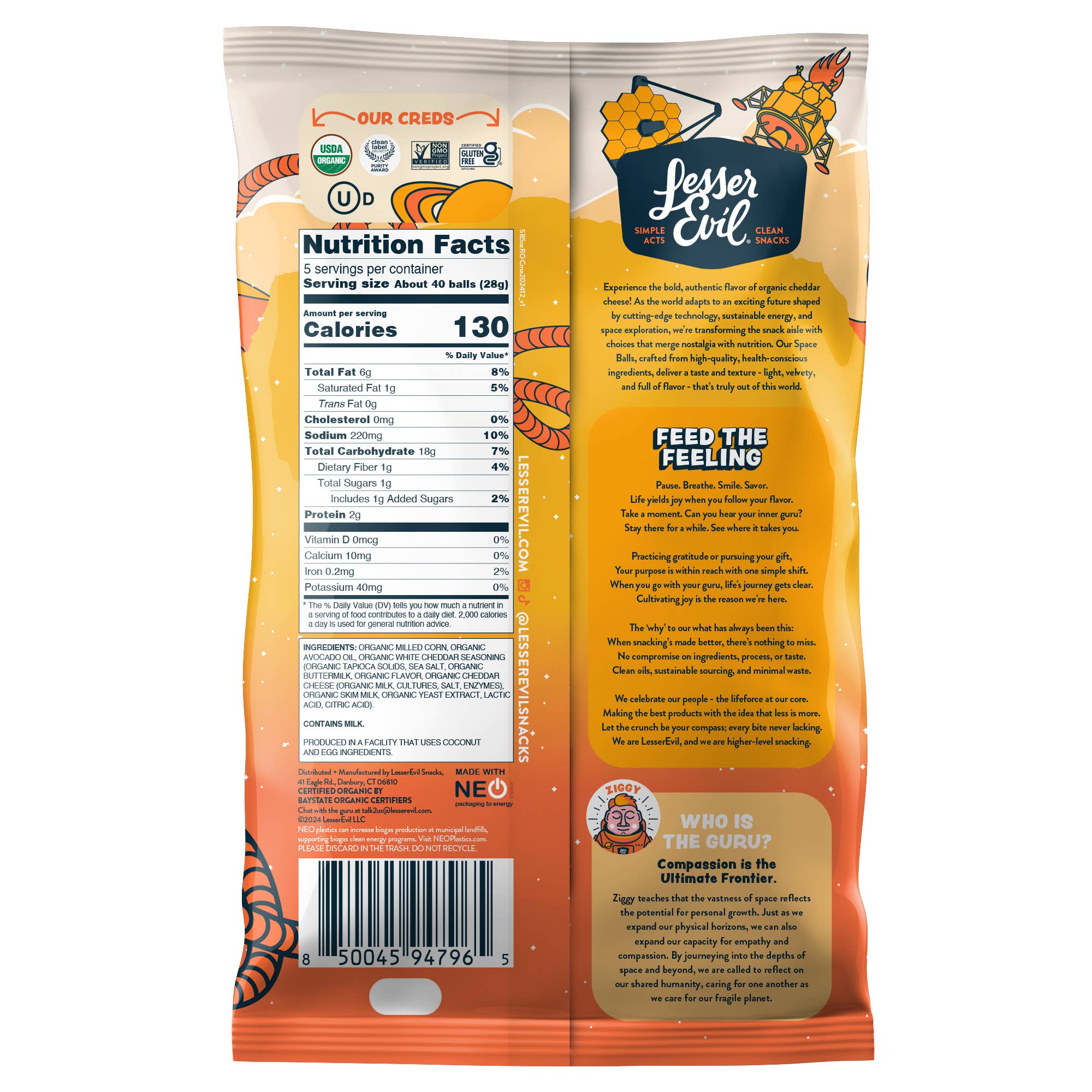 Space Balls, Real Cheese 5oz