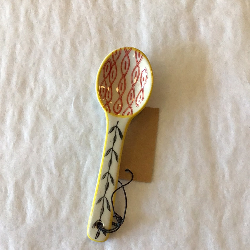 Hand Painted Ceramic Spoon-6 Styles