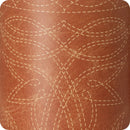 Saddle Stitch Cognac Mega Mug 30oz | SWIG