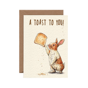 Hester & Cook 'A Toast to You' Greeting card