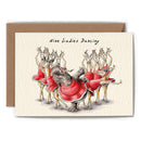 Hester & Cook Nine Ladies Dancing Christmas Card