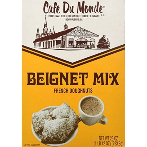 A box of Cafe Du Monde beignet mix