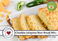 Cheddar Jalapeno Beer Bread Mix | Country Home Creations