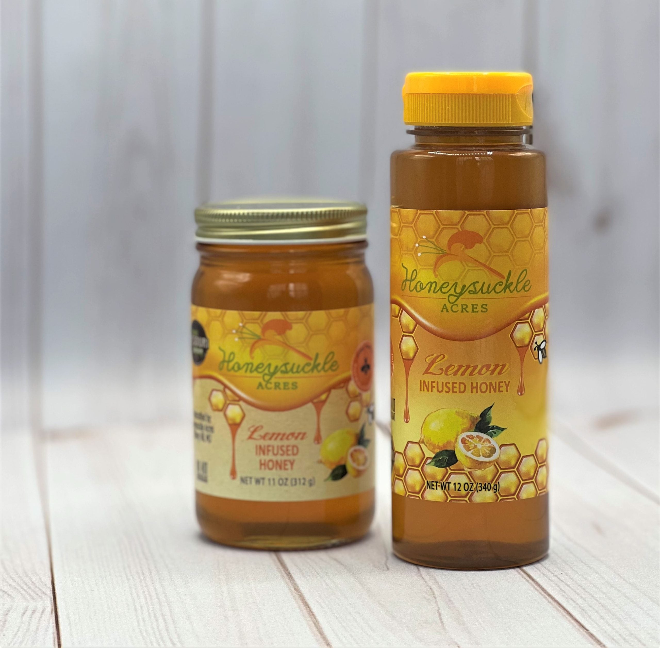 Honeysuckle Acres Lemon Infused Honey