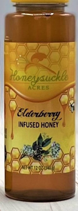 Honeysuckle Acres Infused Elderberry Honey