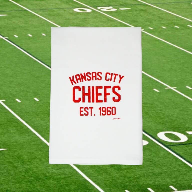 KANSAS CITY CHIEFS TEA TOWEL