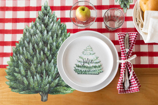 Hester & Cook  Die-Cut  Evergreen Placemat