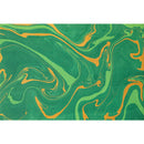 Hester & Cook Green & Gold Veined Marbled Placemats