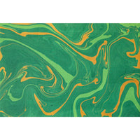 Hester & Cook Green & Gold Veined Marbled Placemats