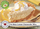 Country Home Creations No Bake Lemon Cheesecake