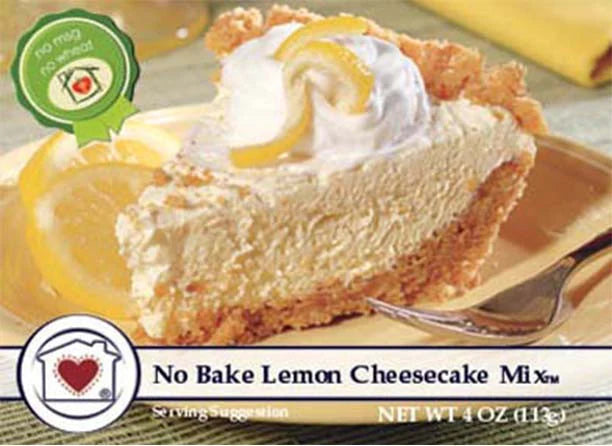 Country Home Creations No Bake Lemon Cheesecake