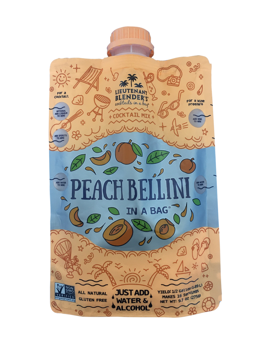 Peach Bellini in a Bag Mix