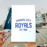 KANSAS CITY ROYALS TEA TOWEL