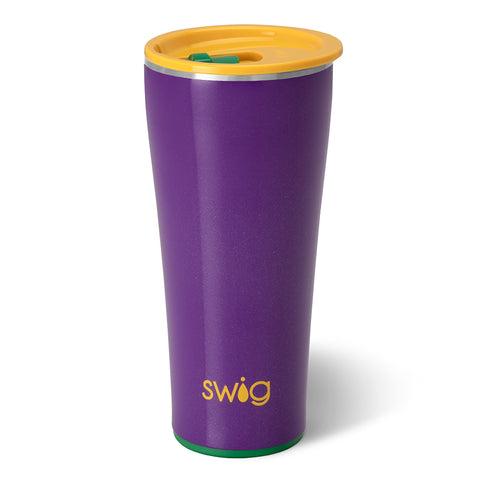 SWIG Stainless Steel Insulated Tumbler Pardi Gras