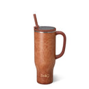 Saddle Stitch Cognac Mega Mug 30oz | SWIG