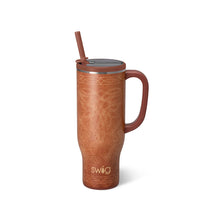 Saddle Stitch Cognac Mega Mug 30oz | SWIG