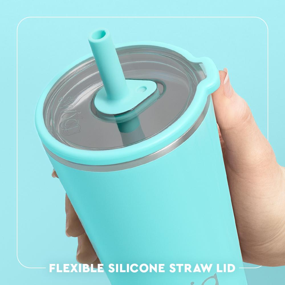 Mocha Dots Party Cup Sipper 14oz | SWIG