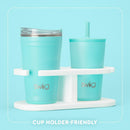 Mocha Dots Party Cup Sipper 14oz | SWIG