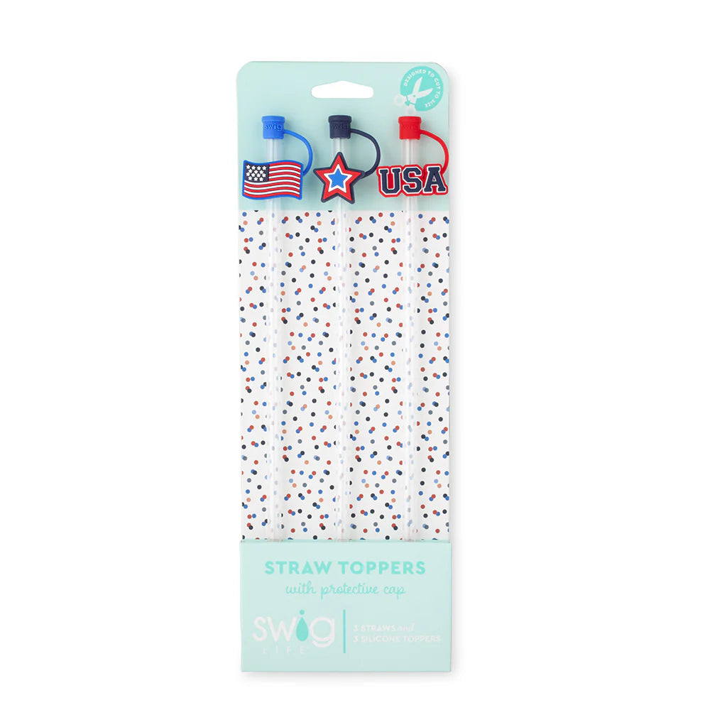Oh My Stars Straw Topper Set | SWIG