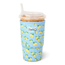 LEMON MERINGUE Large Iced Cup Coolie | SWIG