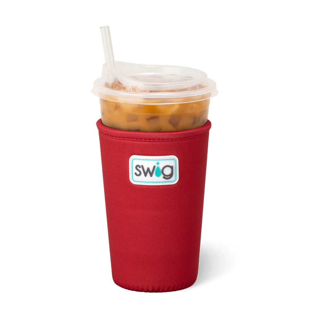 Swig Crimson Insulated Cup Coolie 22-28 oz