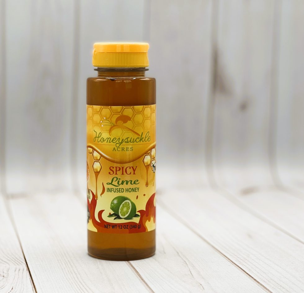 Honeysuckle Acres Infused Spicy LIme Honey
