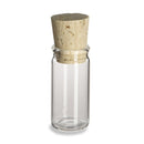 Glass Vial with Cork Lid