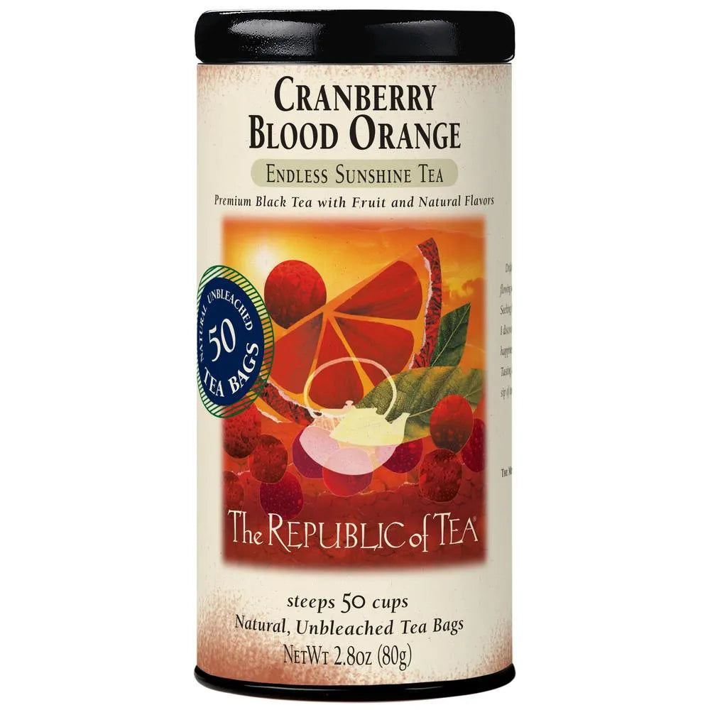 Republic of Tea - Cranberry Blood Orange Black Tea Bags