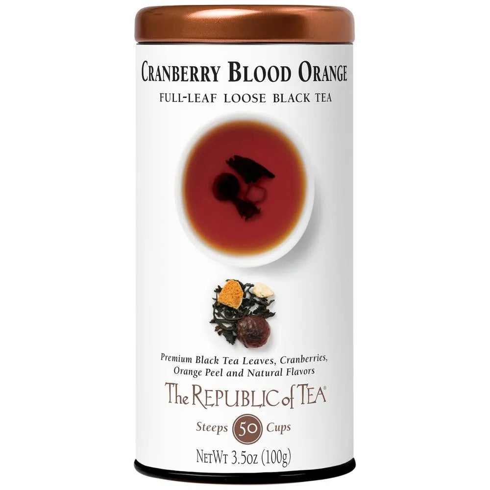 Republic of Tea - Cranberry Blood Orange Full-Leaf Black Tea
