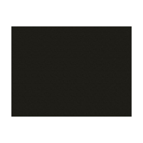 Solid black customizable plaque on a white background