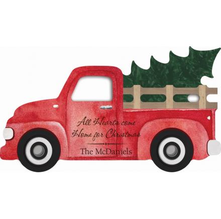 Holiday Pickup Truck Sign-Customizable