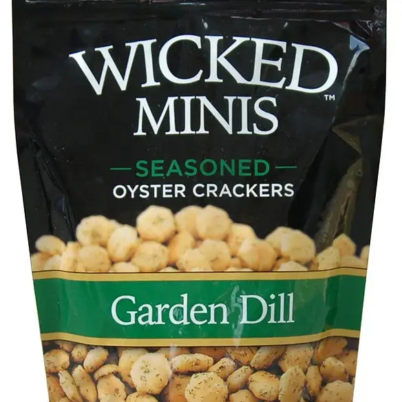 Wicked Minis Oyster Crackers Garden Dill