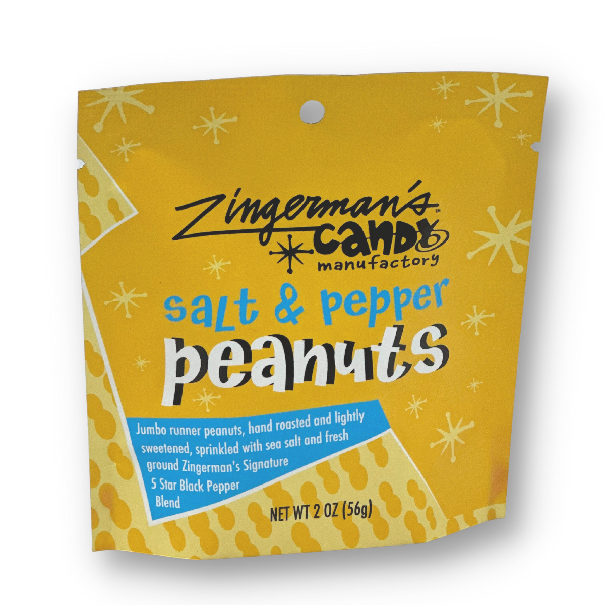 Salt & Pepper Peanuts - 2oz Pouch
