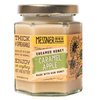 Caramel Apple Creamed Honey 9oz | Messner Bee Farm
