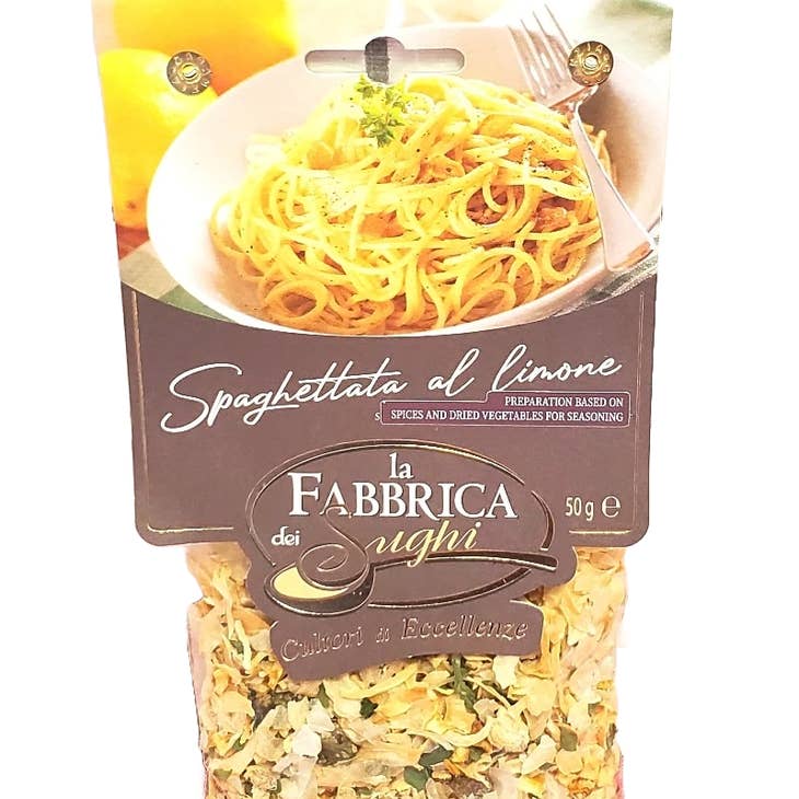 Zia Pia  Spaghettata Al Limone Seasoning Mix By La Fabbrica
