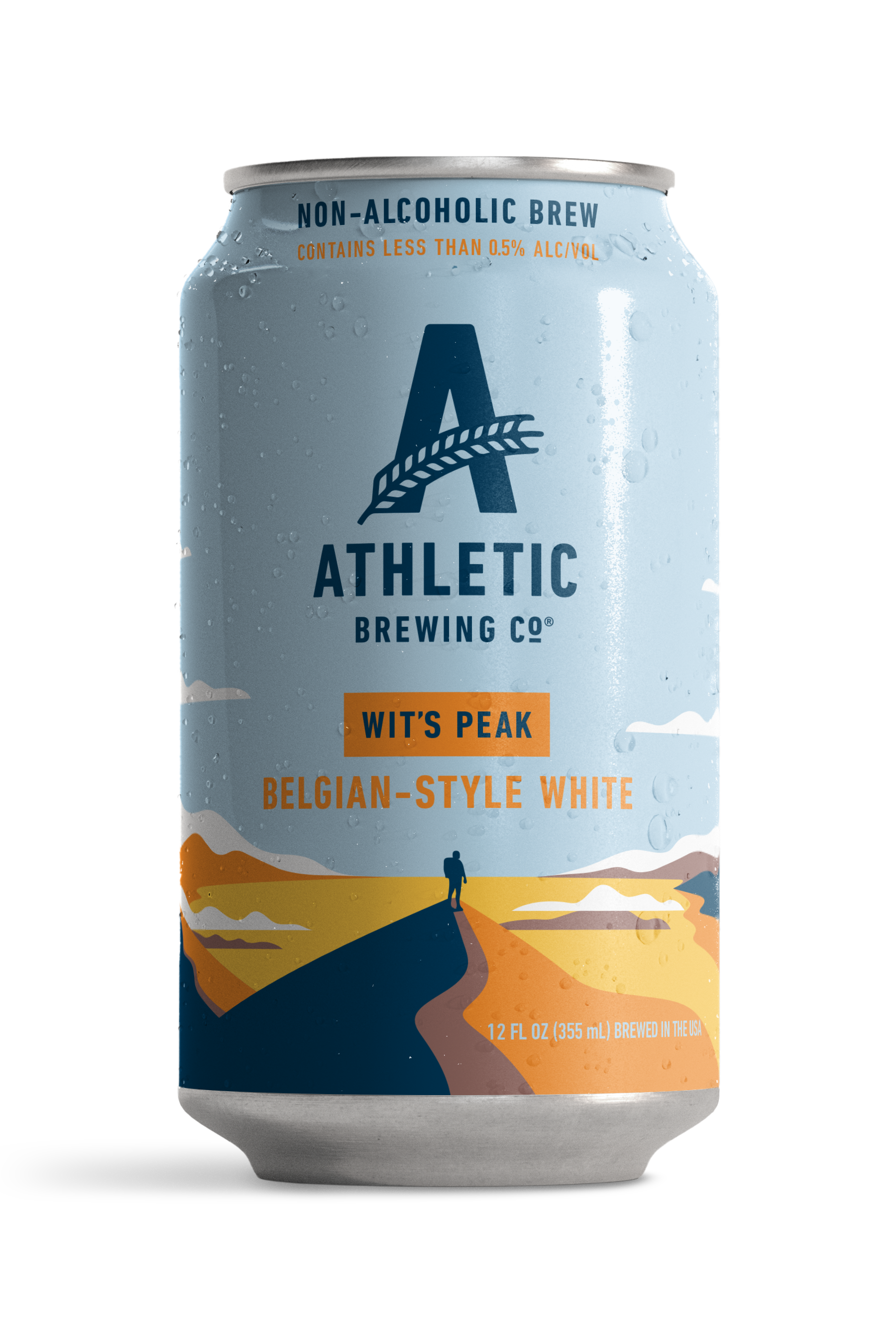 Wit's Peak Witbier (Non-Alcoholic Beer)