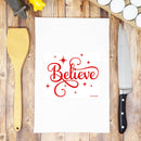Believe Christmas Tea Towels | Santa Towel