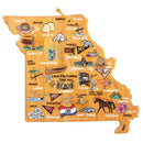 Missouri Cutting Board with Artwork by Fish Kiss™