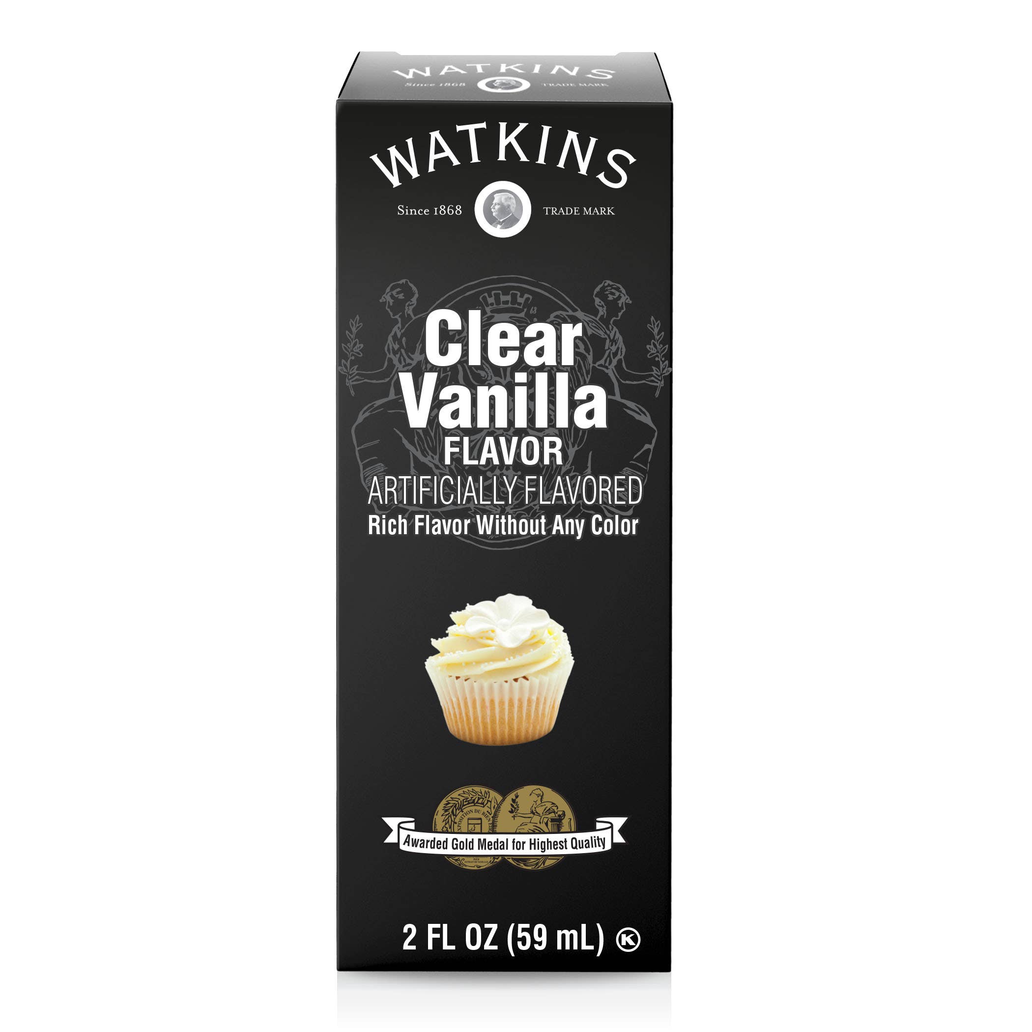 Clear Vanilla Flavor 2 fl oz