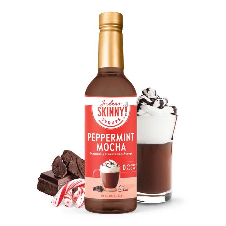 Naturally Sweetened Peppermint Mocha Syrup-Sugar Free