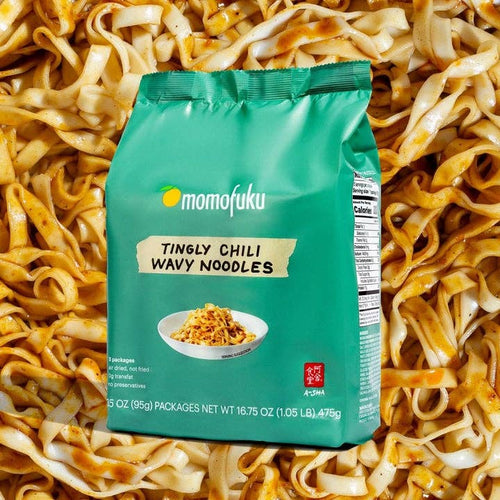 Tingly Chili Wavy Noodles | Momofuku