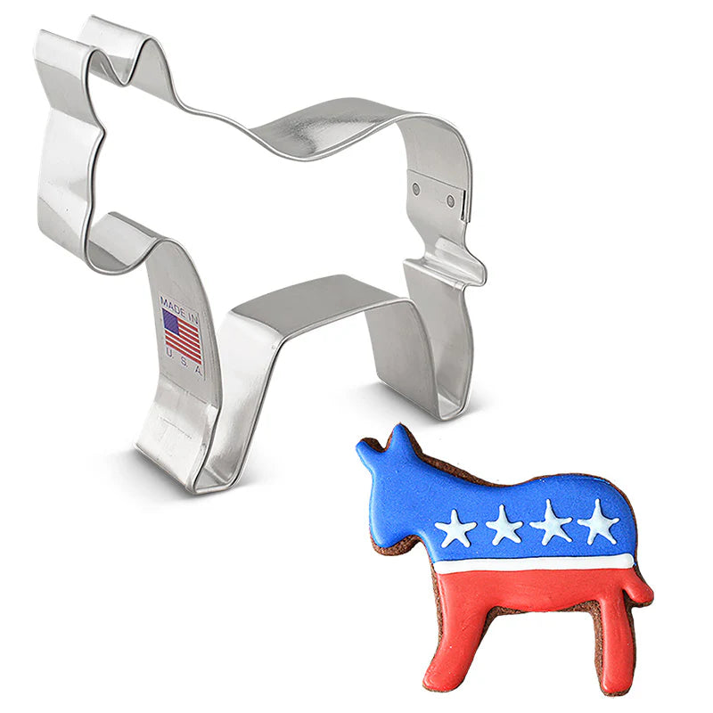 Democratic Donkey Cookie Cutter | Ann Clark